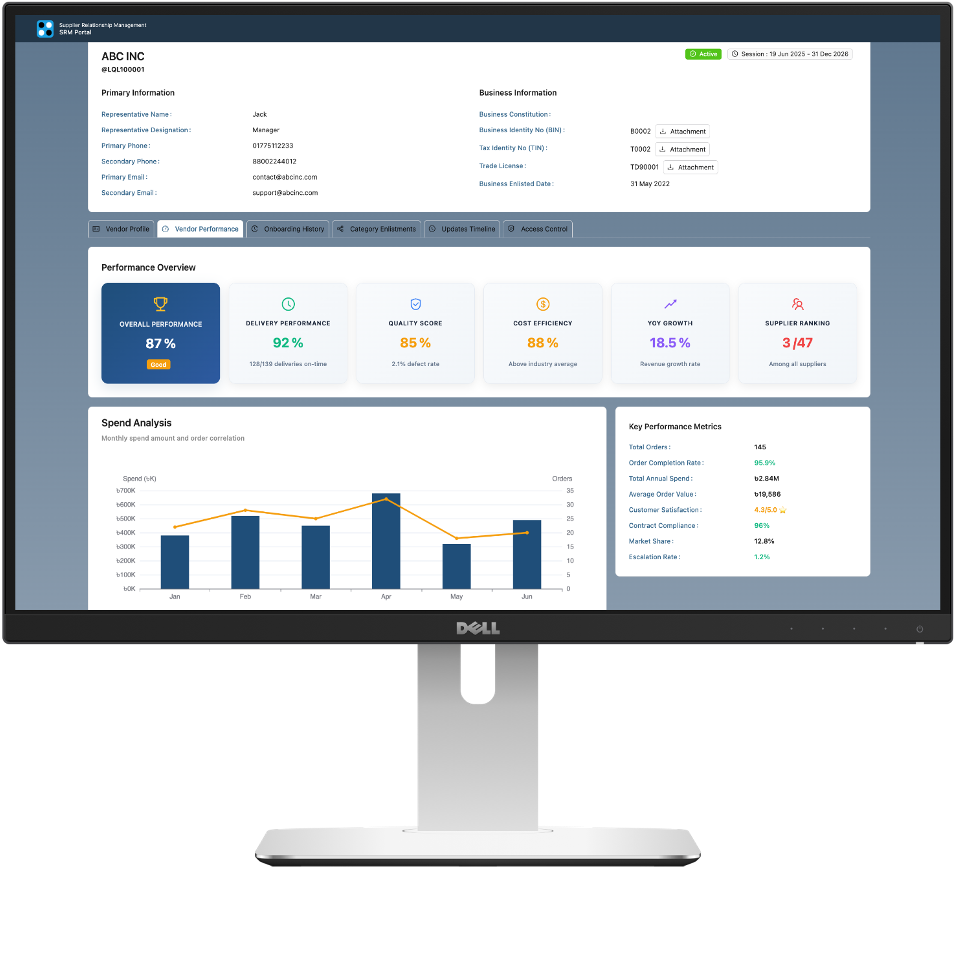 LogiQSRM - Supply Chain Management